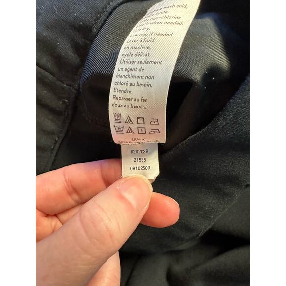 Spanx The Perfect Black Ponte Ankle Pants Size S - Picture 6 of 9